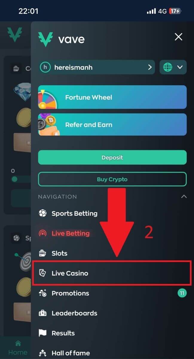 Mokhoa oa ho bapala Casino ho Vave bakeng sa ba qalang Mokhoa oa ho bapala Casino ho Vave bakeng sa ba qalang