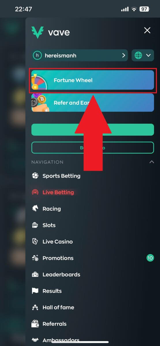 Kako igrati Fortune Wheel na Vaveu Kako igrati Fortune Wheel na Vaveu