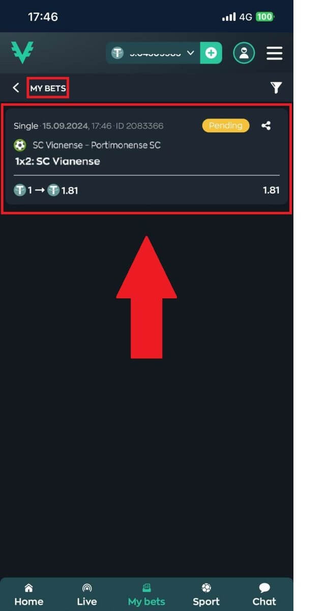 如何在 Vave 上进行现场投注 如何在 Vave 上进行现场投注