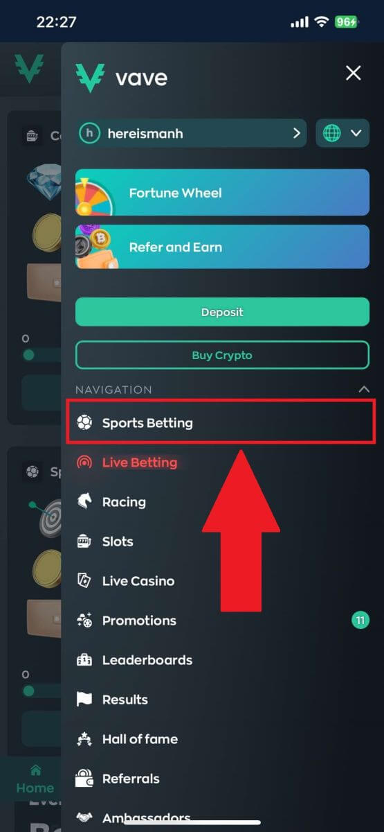 Idlalwa kanjani Ukubheja Kwezemidlalo ku-Vave Idlalwa kanjani Ukubheja Kwezemidlalo ku-Vave