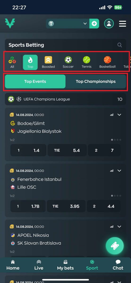 Idlalwa kanjani Ukubheja Kwezemidlalo ku-Vave Idlalwa kanjani Ukubheja Kwezemidlalo ku-Vave