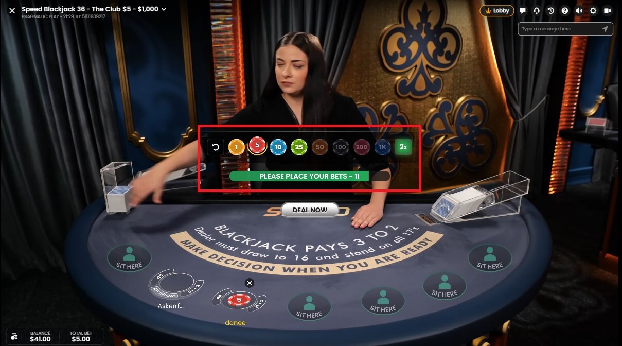Vave Blackjack League: نحوه بازی شرط بندی در کازینو