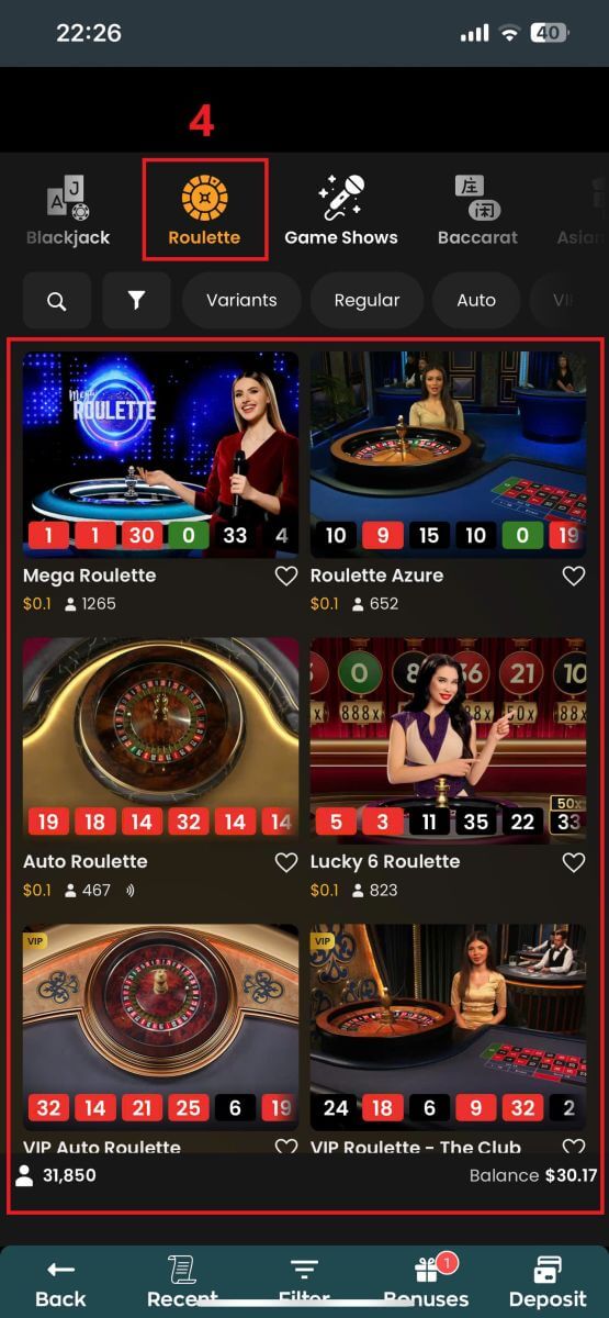 Vave Roulette: Mokhoa oa ho Bapala Casino Betting Vave Roulette: Mokhoa oa ho Bapala Casino Betting